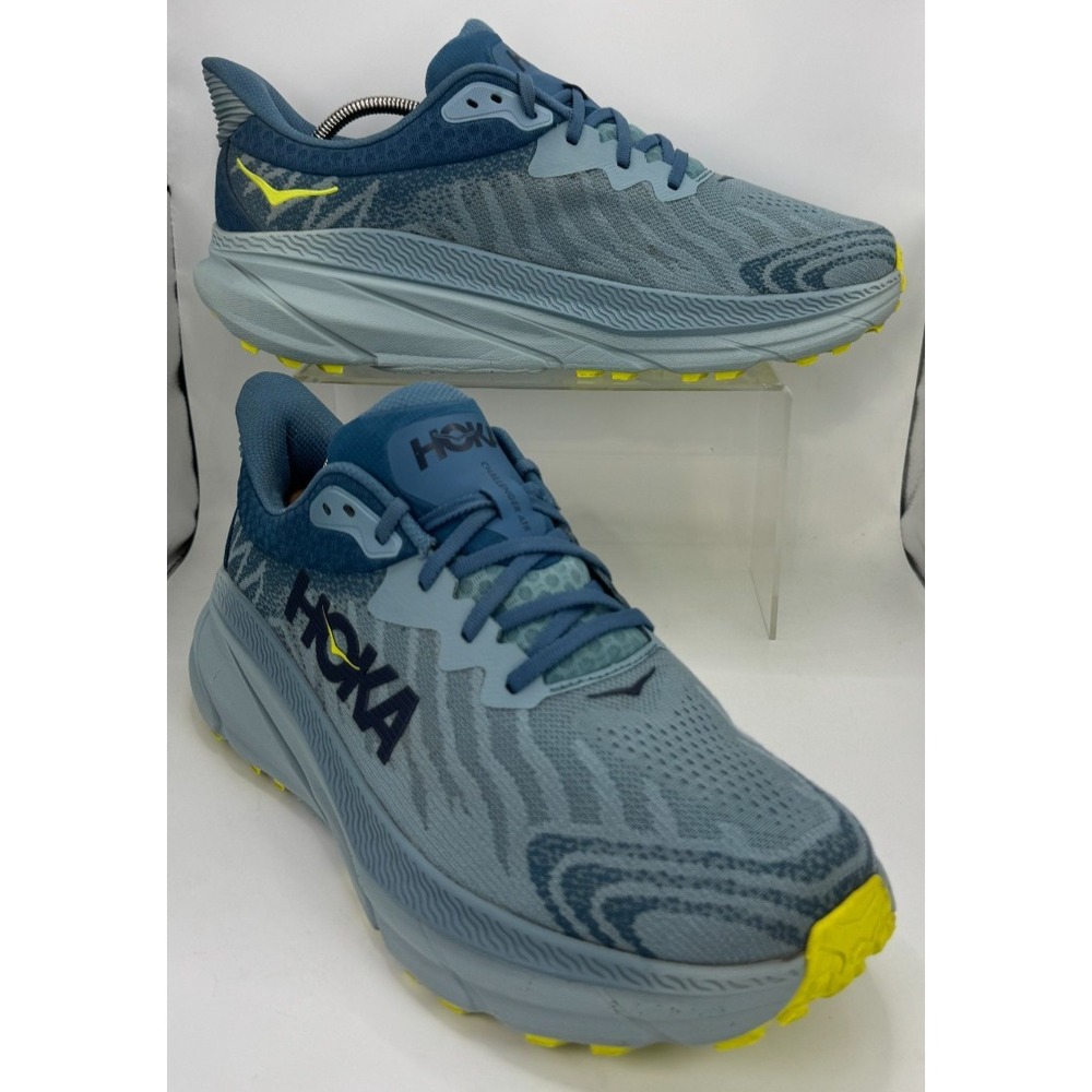 HOKA Challenger ATR 7 2E Wide Blue Running Shoes 12M 1134499-SBEP